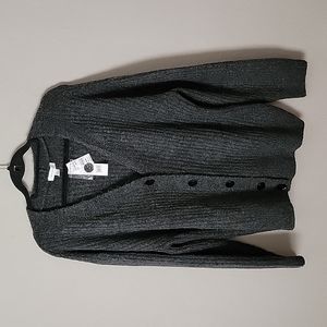 Topshop gray cardigan sweater